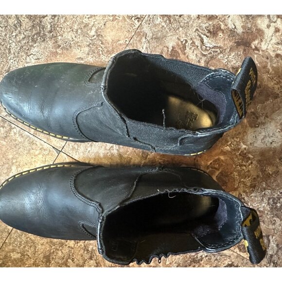 Dr. Marten’s Rometty Black Leather Boot Women 8 - Picture 7 of 9